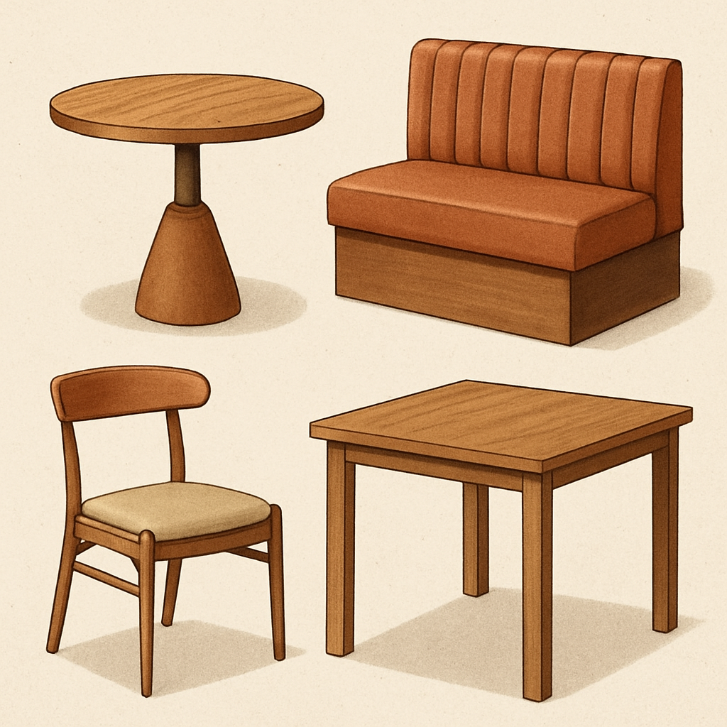 市场知名的餐饮桌椅供货商推荐几家？